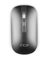 Inca Bluetooth & kabellose 2,4G kabellose optische Maus wiederaufladbare 800-1200-1600 Dpi Silent-Maus Anthrazit