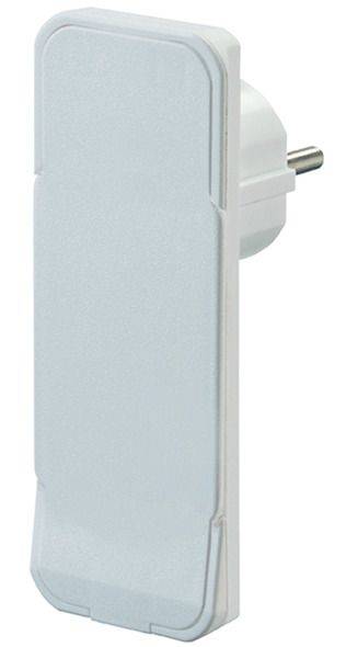 PSFSW Schutzkontakt-Flachstecker weiß