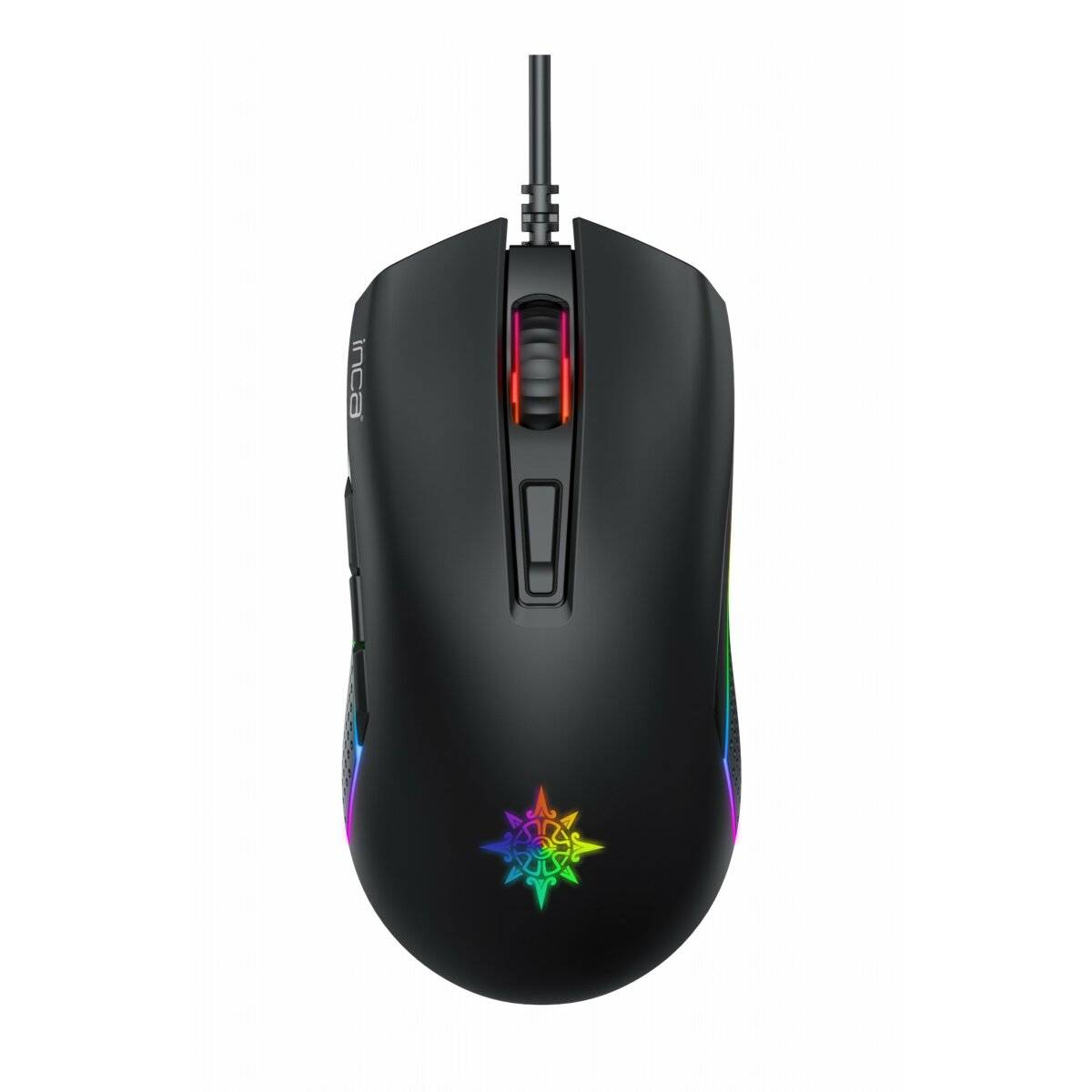 Inca IMG-GT14 PRO Optisch Gaming Maus Mouse 3600 DPI RGB-Logo