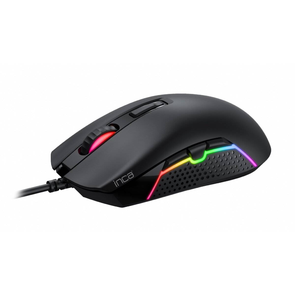 Inca IMG-GT14 PRO Optisch Gaming Maus Mouse 3600 DPI RGB-Logo