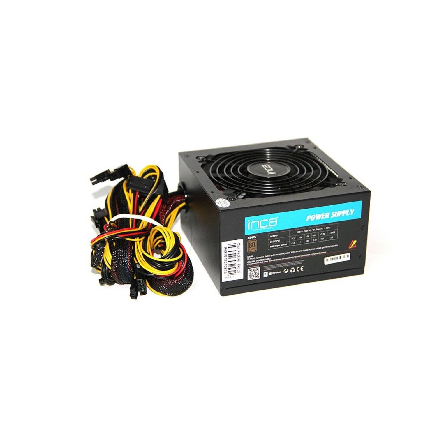 INCA IPS-650 80+ BRONZE Netzteil für den PC 650W Leistung