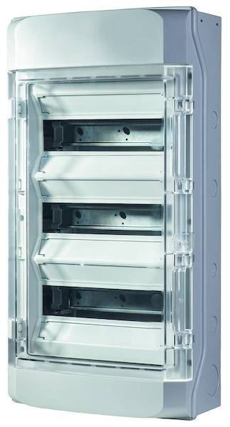 PROTEC.class AP-Verteiler PROSEIDON PV336FR 36TE 3-reihig IP65