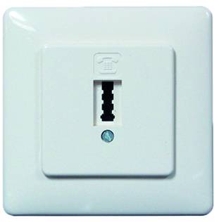 PTAE-U Telefondose Universal UP 6F+N rw