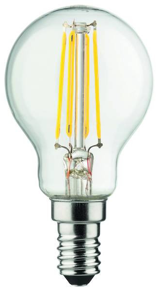 PLED G45F 4W LED Tropfen Filament E14 4W