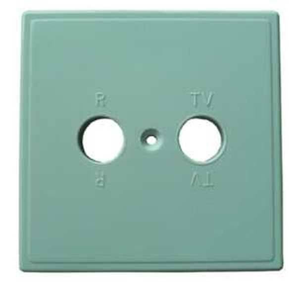 PAD-2-8080 Abdeckung reinweiss 2-fach