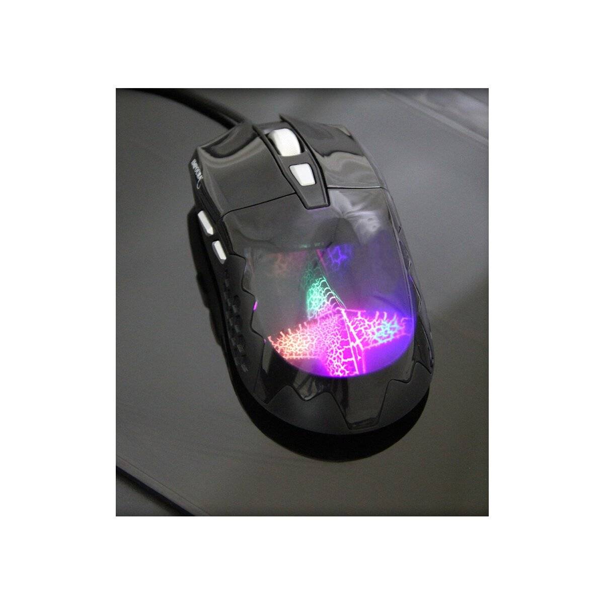 INCA Gaming Maus IMG-355GX 3D RGB Licht 7200 DPI, RGB, 6 Tasten, USB