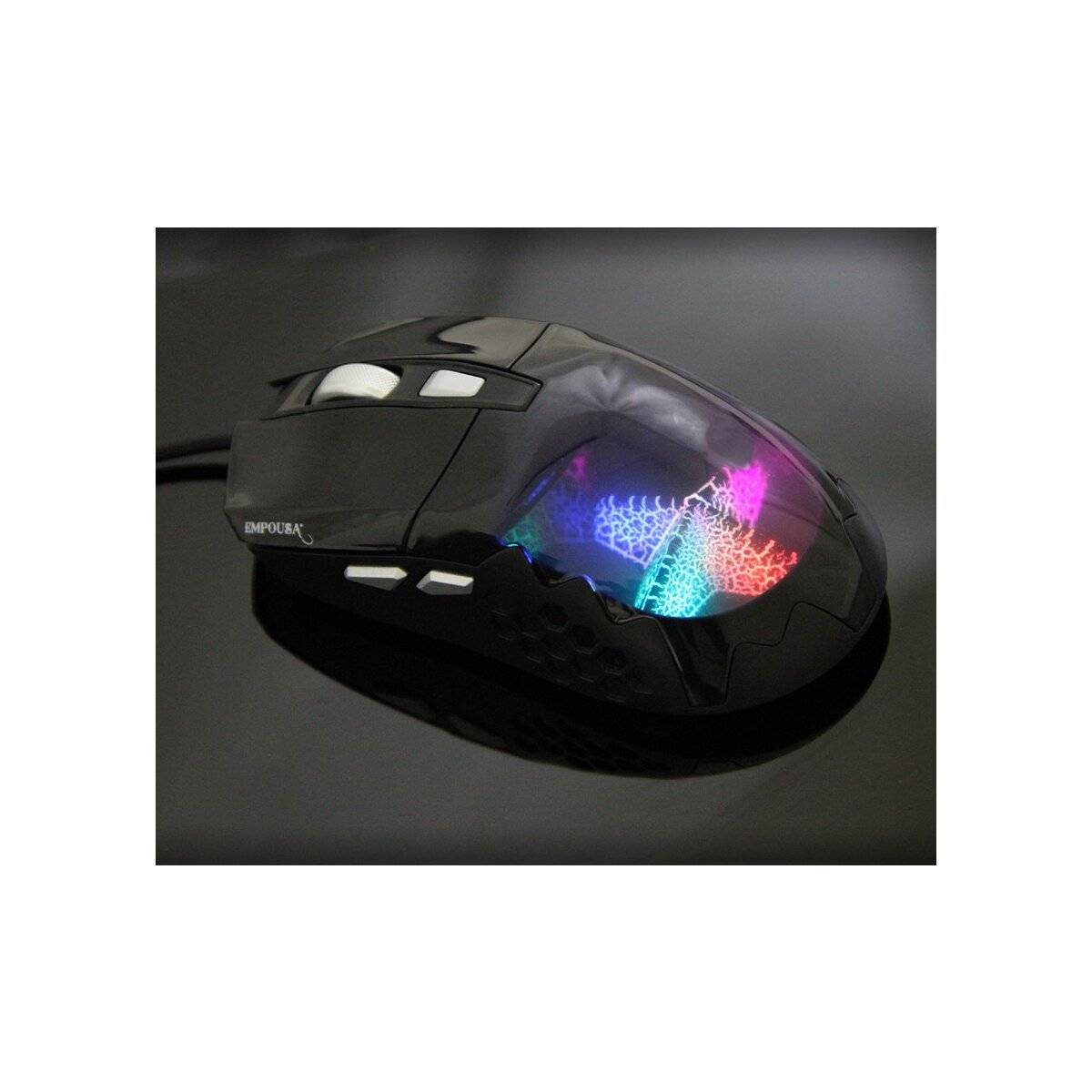 INCA Gaming Maus IMG-355GX 3D RGB Licht 7200 DPI, RGB, 6 Tasten, USB