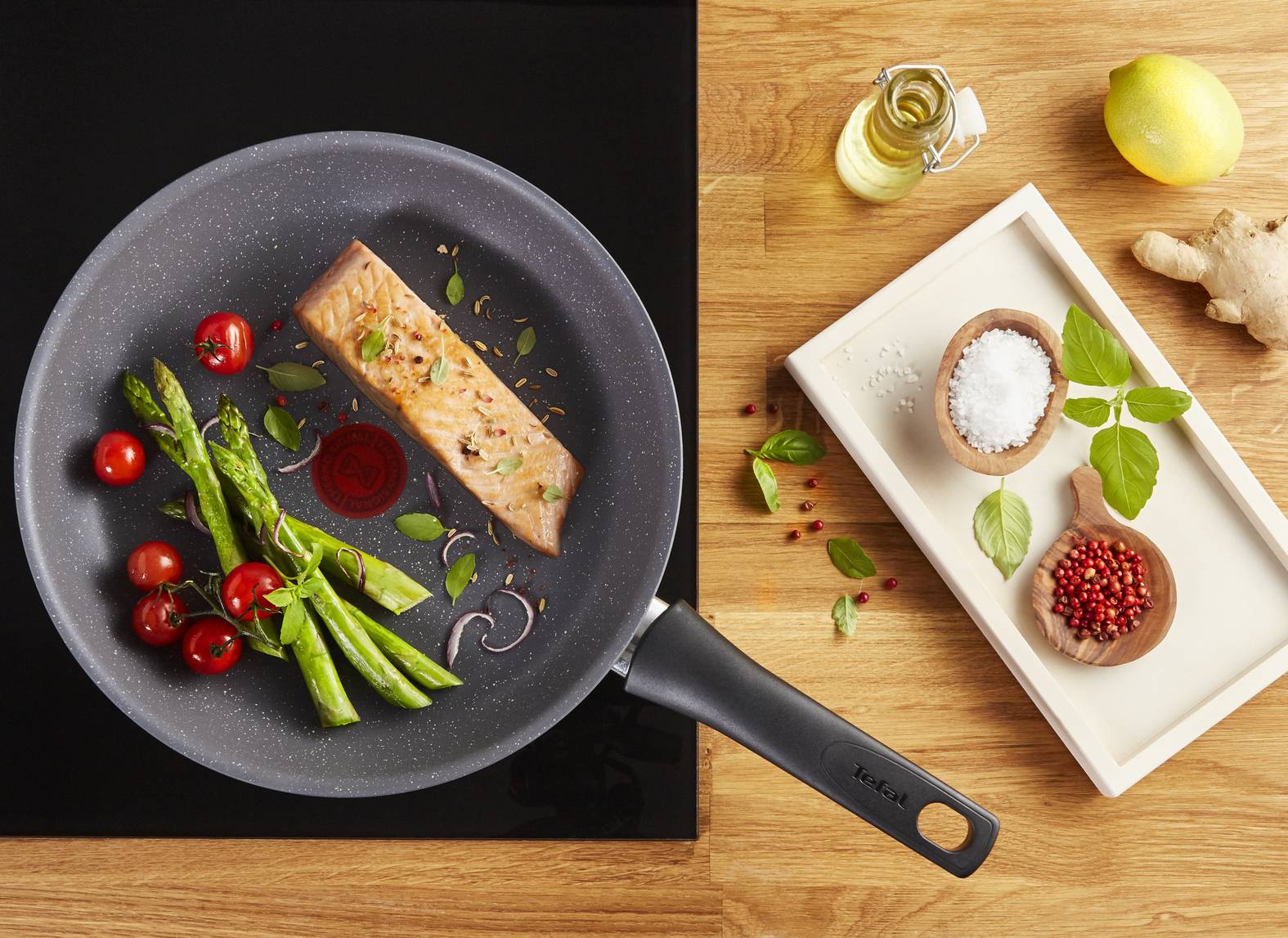 TEFAL Pfanne Healthy Chef grau 24.0 cm