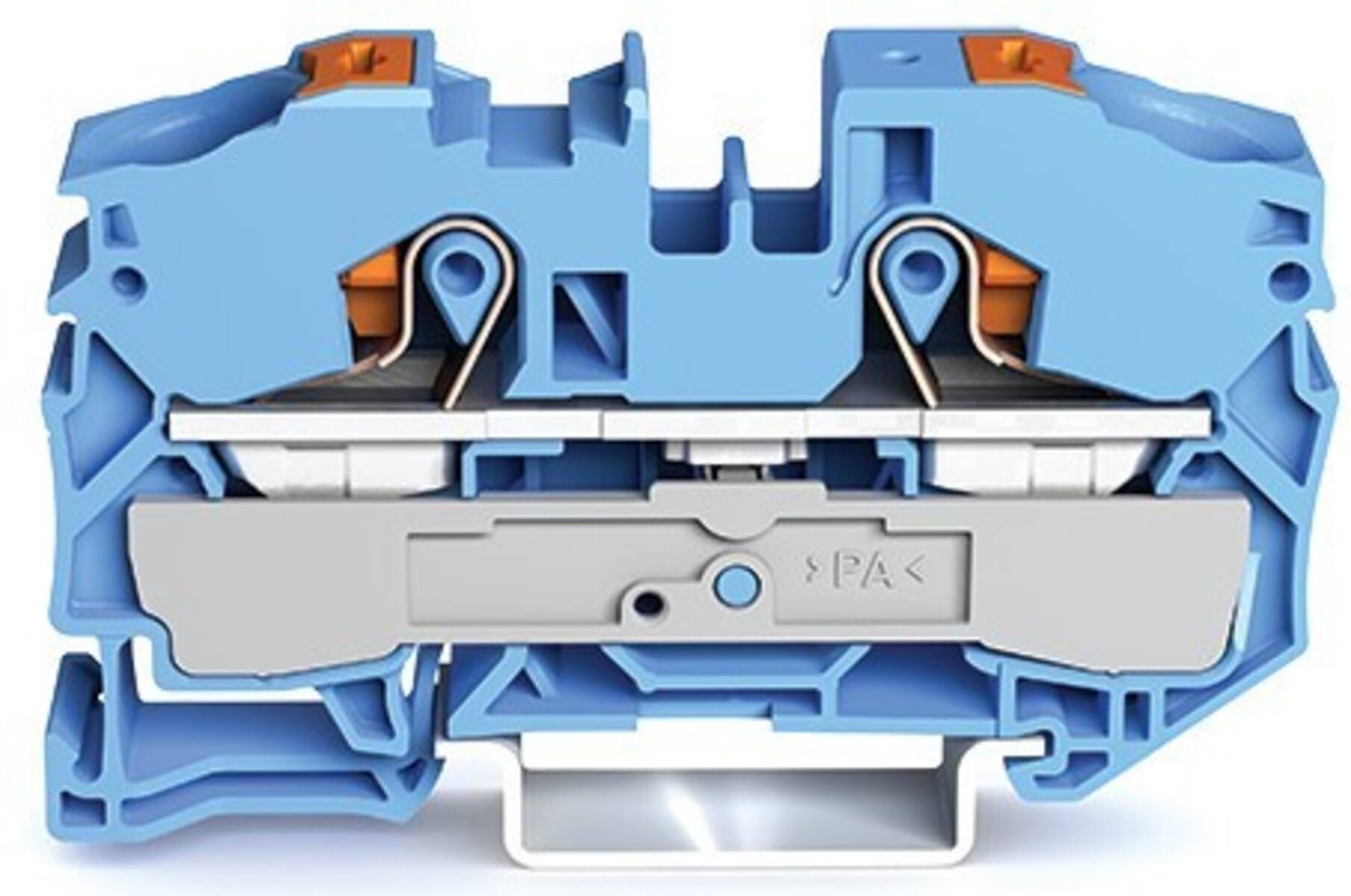 WAGO GmbH & Co. KG 2-Leiter-Durchgangsklemme 2216-1204