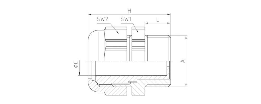 Jacob MS-Kabelverschraubung 18M206595 T
