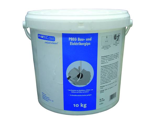 PBEG Bau- & Elektrikergips 10kg Eimer