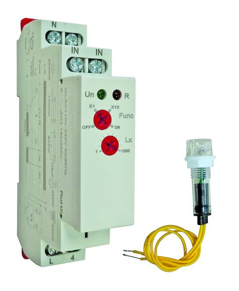 PROTEC.class Dämmerungsschalter PDSL10000LX mit sep. Lichtfänger