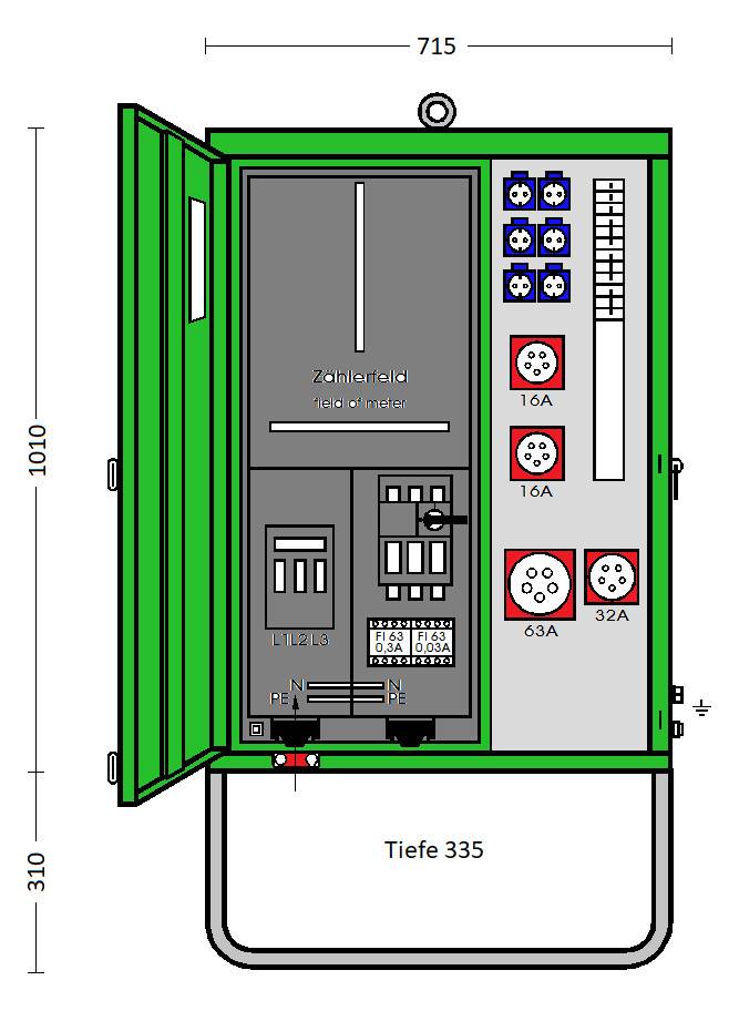 AV63N/A/6211-2-UEK Anschlußverteilerschr