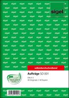Sigel - Bestellformular - 40 Blatt - A5 - Kopie