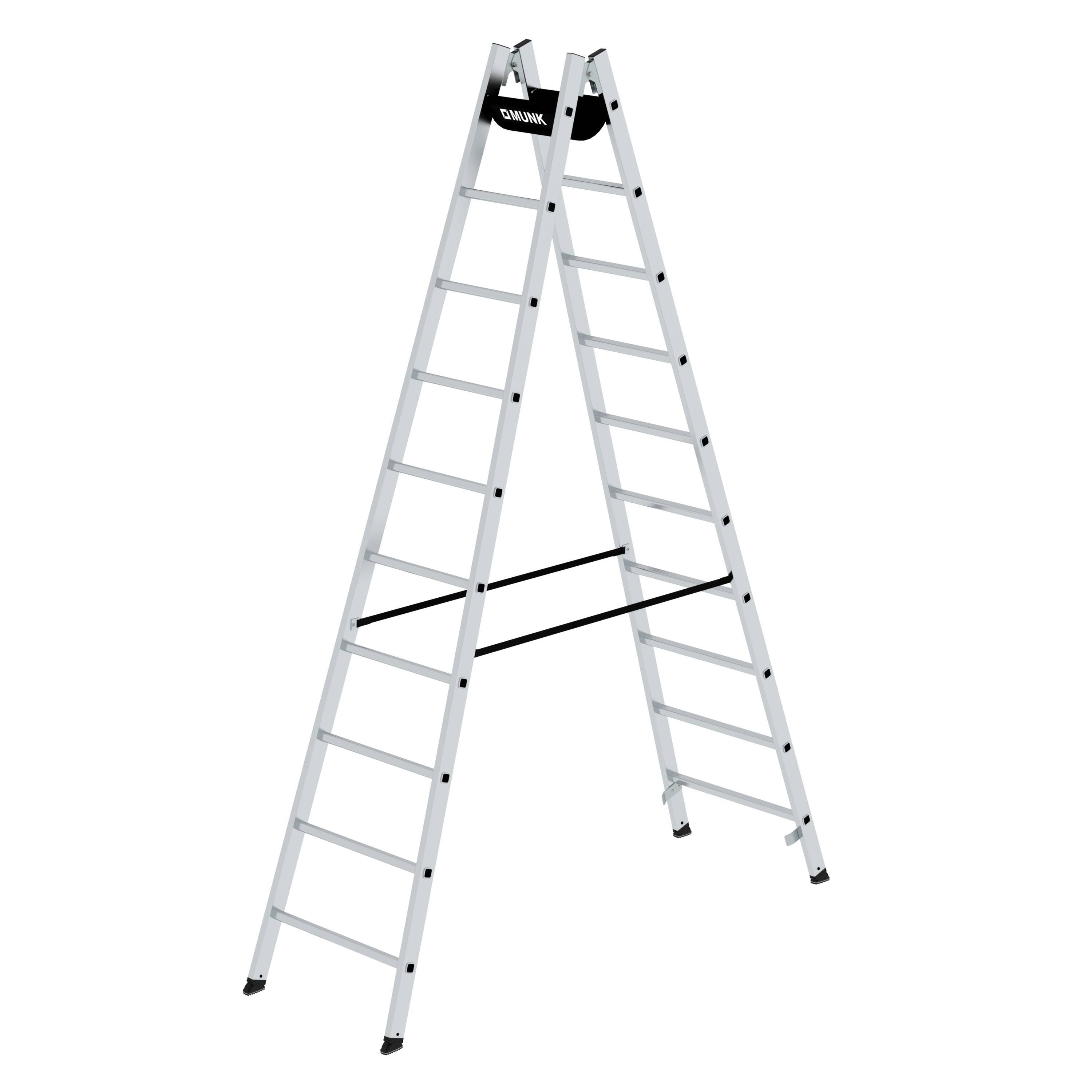 Munk Sprossen-Stehleiter 2x10 Sprossen