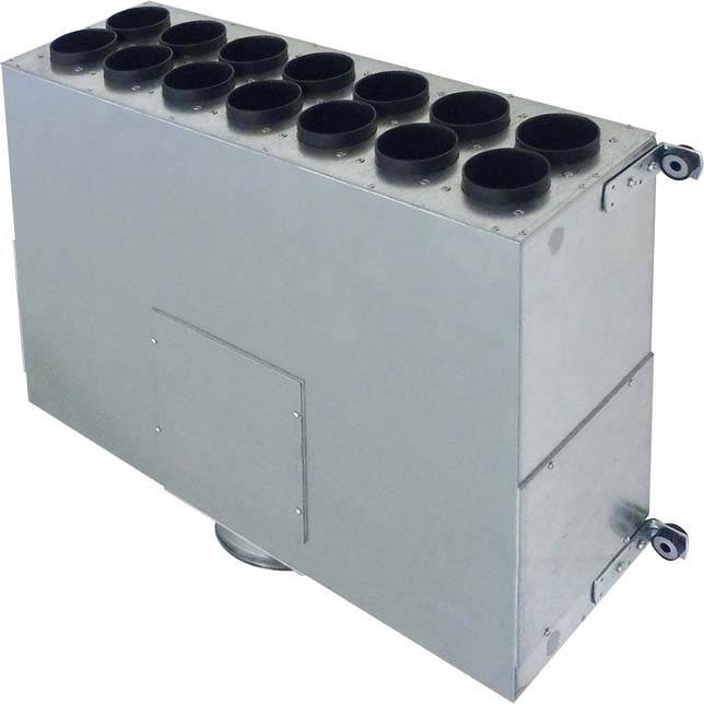 Maico Luftverteiler aus Blech MF-BV63-160-14