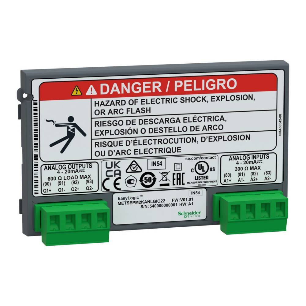 Elektrisches Gerät mit Beschriftung 