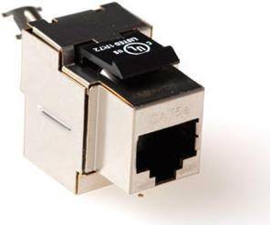 ACT CAT6A Keystone Jack full shielded punch down