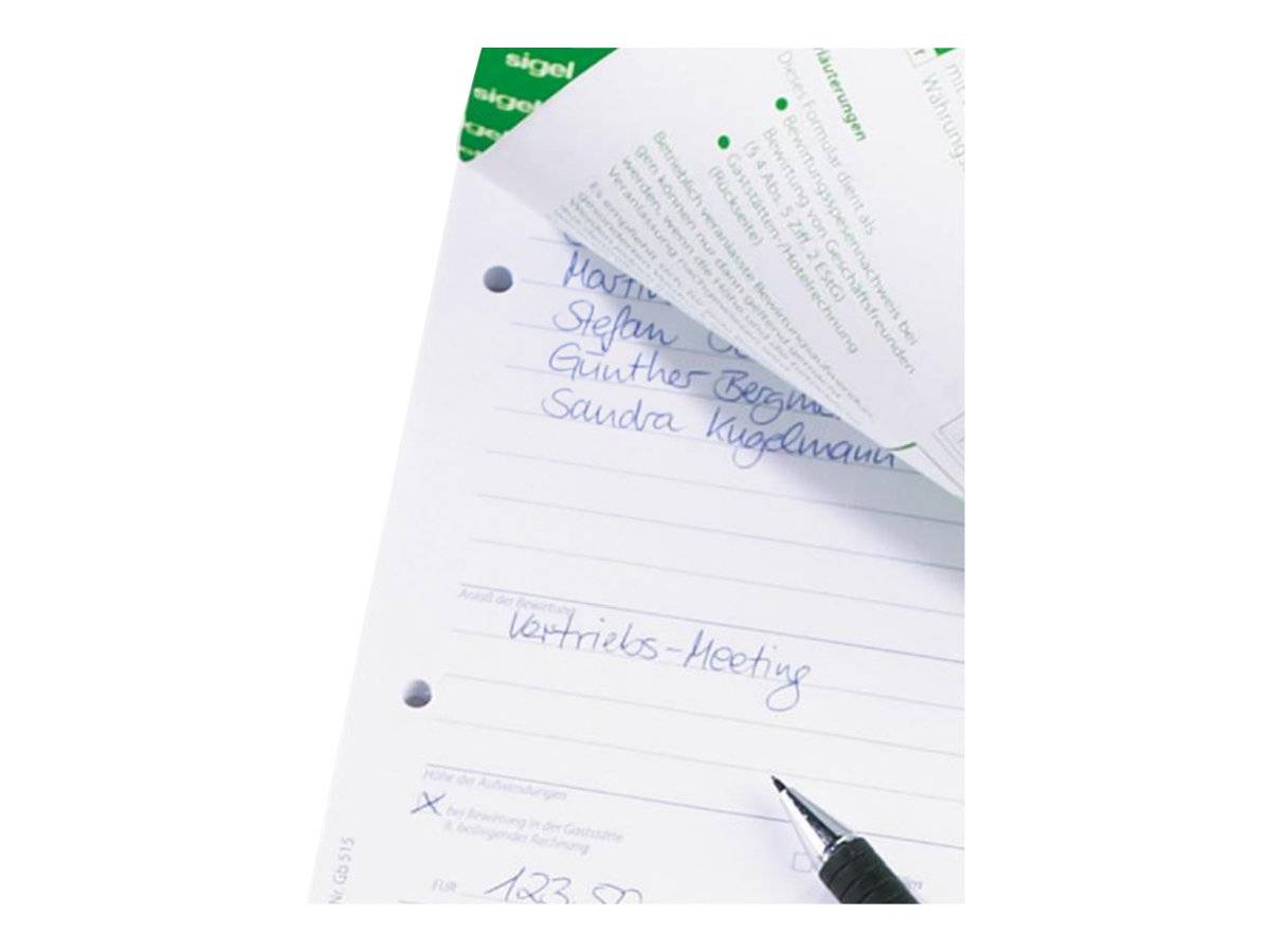 Sigel - Formular für Kurznachrichten - 40 Blatt