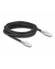 Delock Netzwerkkabel - RJ-45 (S) zu RJ-45 (S) - 5 m - 6 mm - S/FTP - CAT 6a - ha