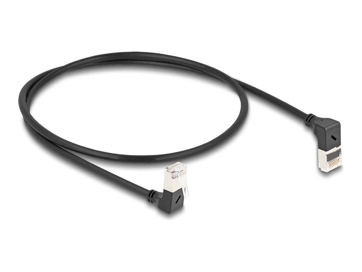 Delock - Patch-Kabel - RJ-45 (M) nach oben angewinkelt zu RJ-45 (M)
