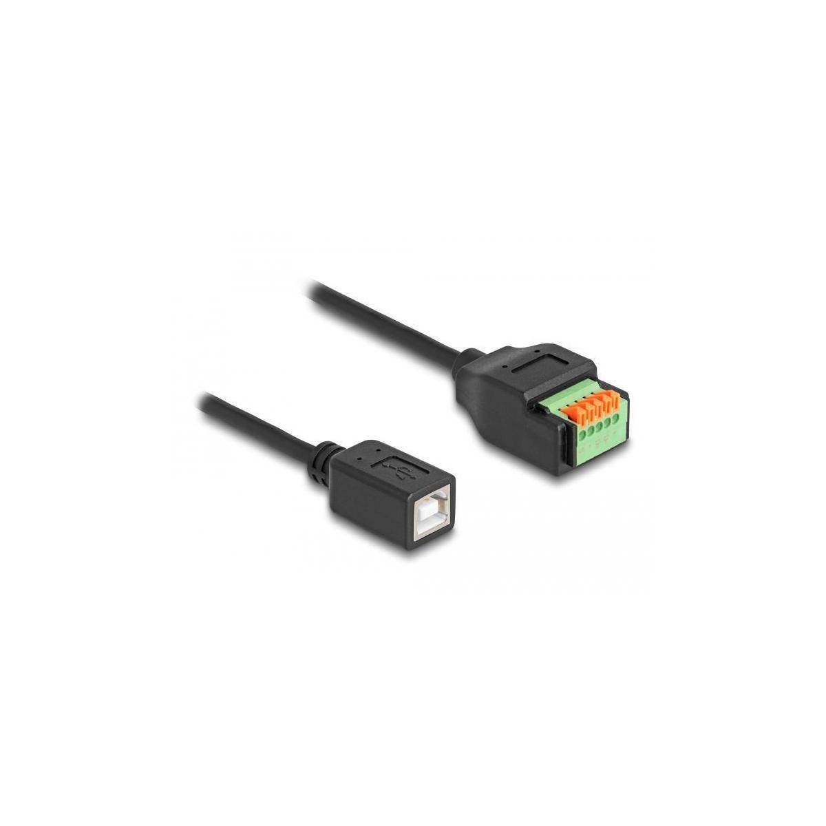 Delock USB-Adapter - 5-poliger Anschlussblock zu USB Typ B (W) - USB 2.0 - 15 cm