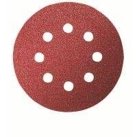 Bosch Exzenterschleifpapier mit Klett, gelocht Körnung 80 (Ø) 125 mm 2609256A24 5 St