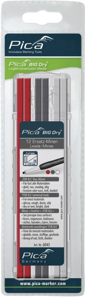 Pica-Marker BIG DRY Minen-Set 6045 (VE12)