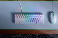 Razer Huntsman Mini - Kabelgebunden - USB - Optischer Schlüsselschalter - QWERTY - RGB-LED - Weiß