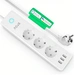 Nous A5 Smart Power Strip, 3-fach Steckdosenleiste mit 3x USB, WLAN Nous A5 Smart Power Strip, 3-fach Steckdosenleiste mit 3x USB, WLAN