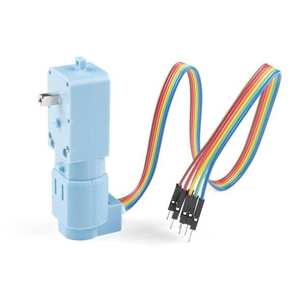 Hobby-Motor mit Encoder, Metallgetriebe, DG01D-E