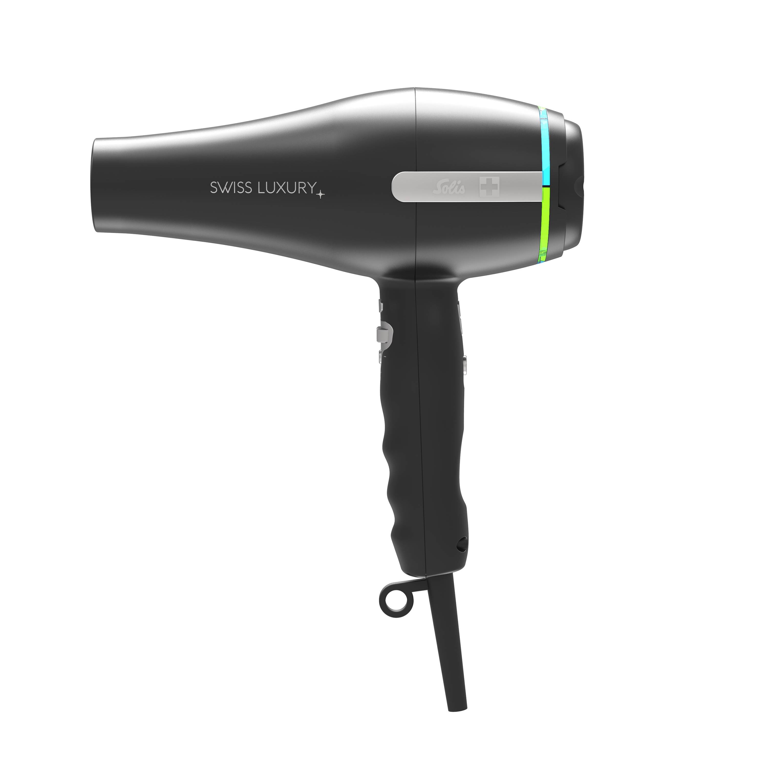 Solis Swiss Luxury Föhn, 2100 W, Ionen-Technologie, 14 Stufen + Kaltluft-Taste