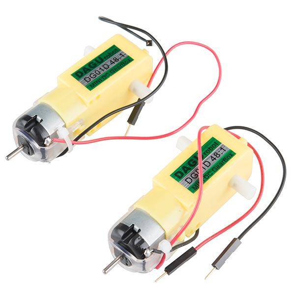 Hobby-Getriebemotor, 140 U/min, 2 Stück