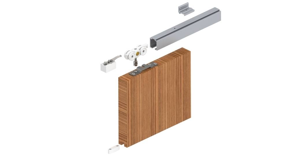 HELM 140 Set einflügelig, für Holz, bis 140 kg