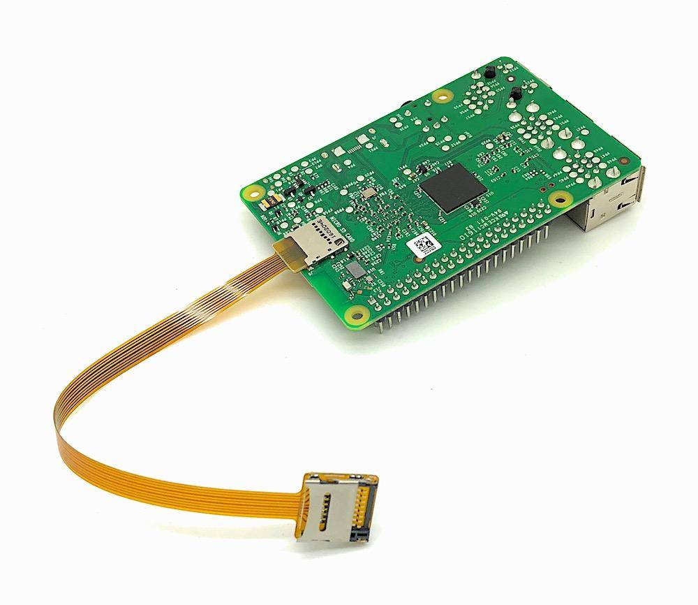 microSD / T-Flash zu microSD Verlängerung "Ultraflexibel" 16cm