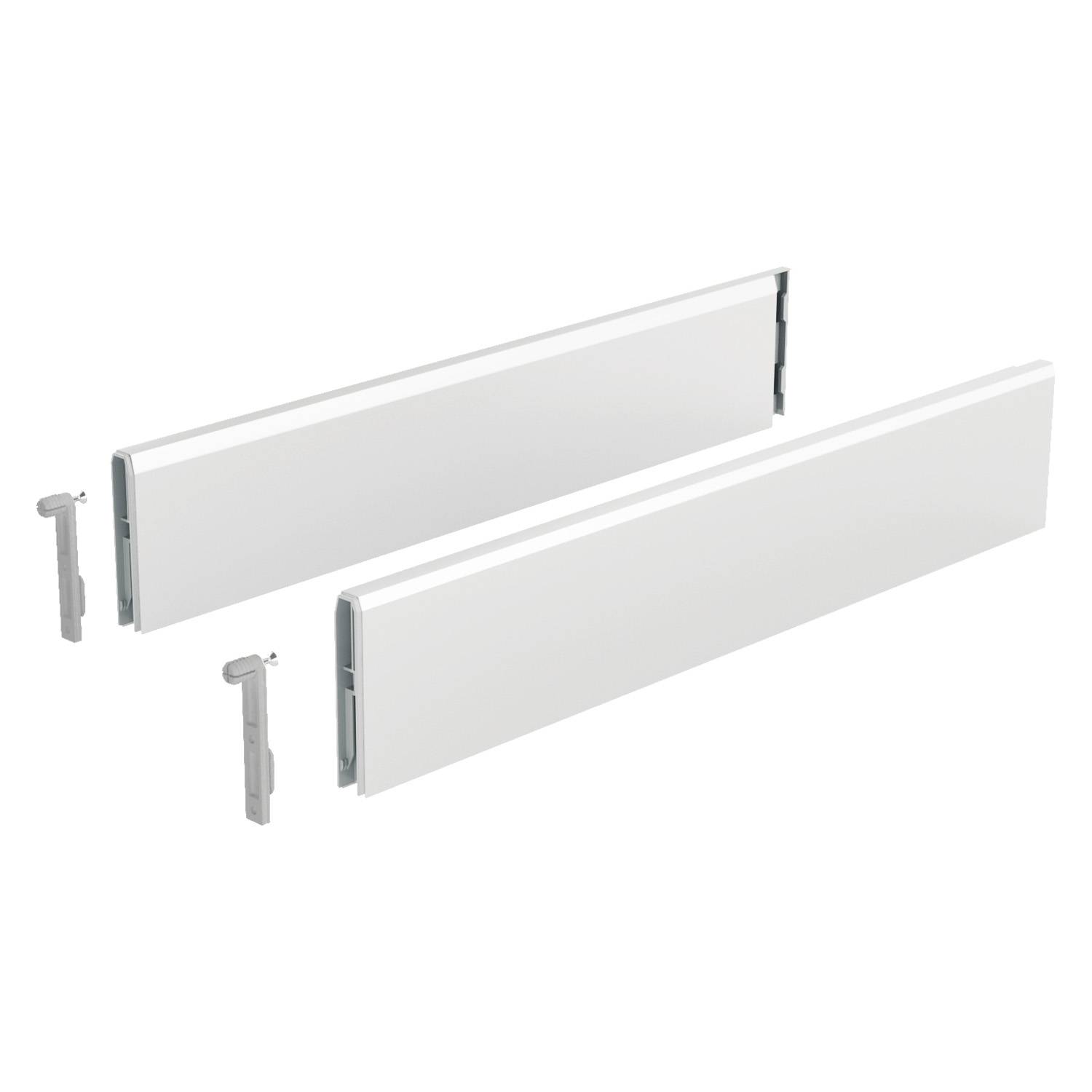 Manfrotto U Adapter Kit mit zwei Komponenten, wobei ein Stück offen ist und interne Mechanismen zeigt, das zur Befestigung fotografischer Ausrüstung verwendet wird.