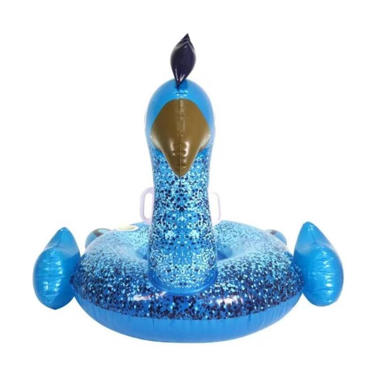 Bestway 41101 - Schwimmtier - Pfau (198x164cm) Ride-On Aufblastier Vogel