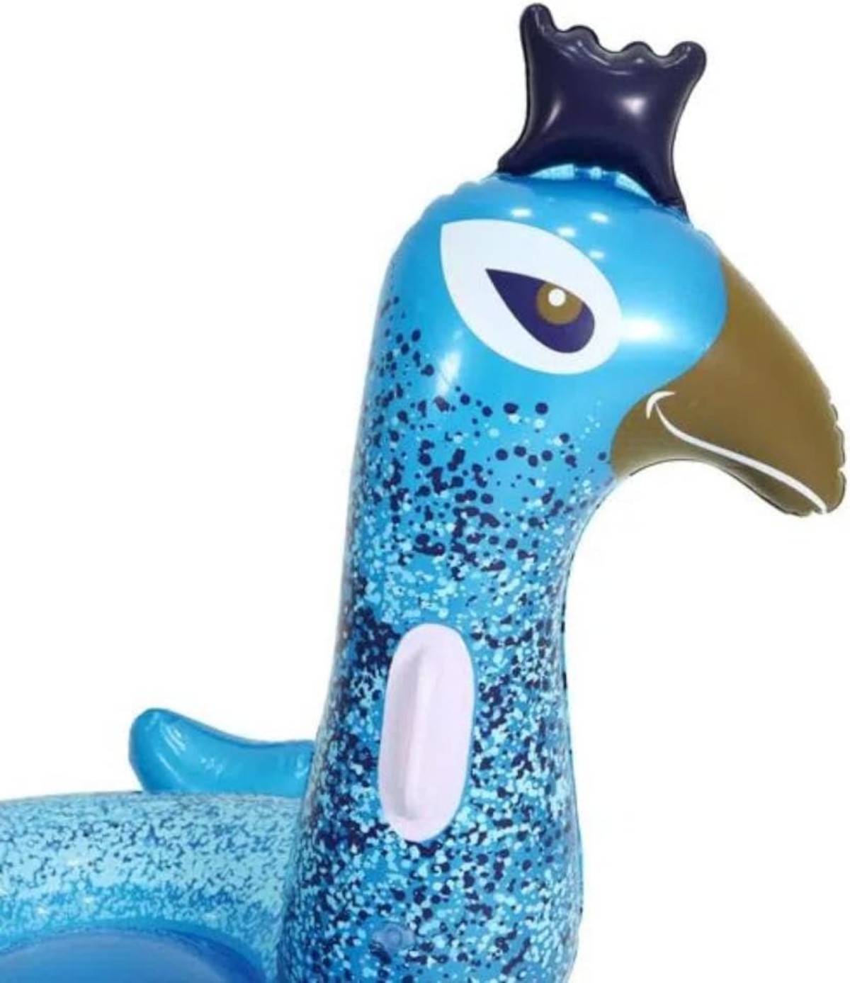 Bestway 41101 - Schwimmtier - Pfau (198x164cm) Ride-On Aufblastier Vogel