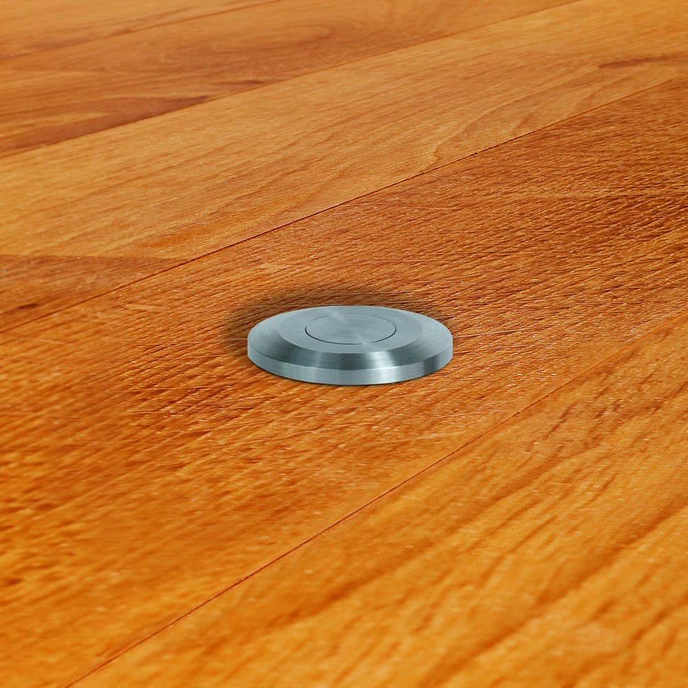 Planet Bodenschließmulde BM-R Ø11/25,edelstahl, Ø10,m.Staubsch.