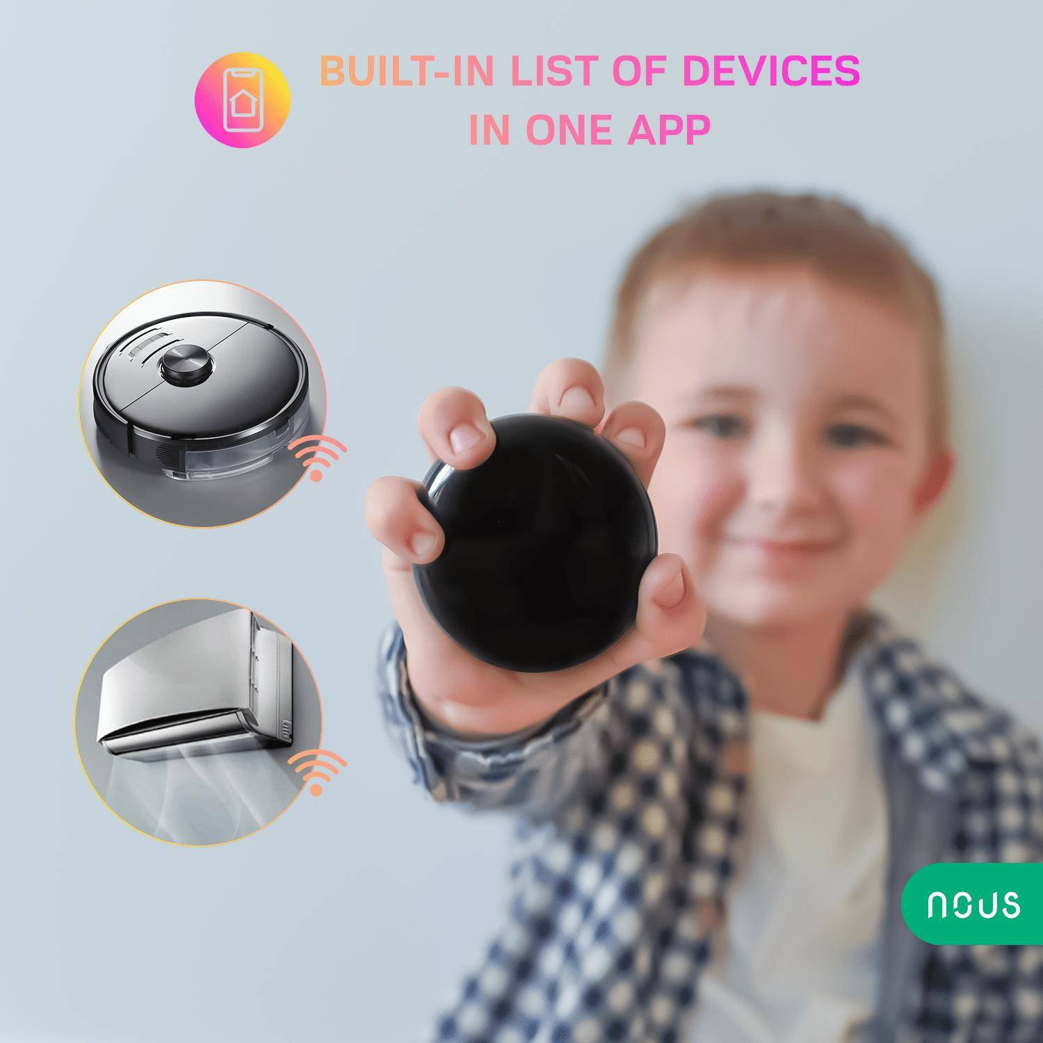 Nous L5 Smarte WLAN Universal-Fernbedienung