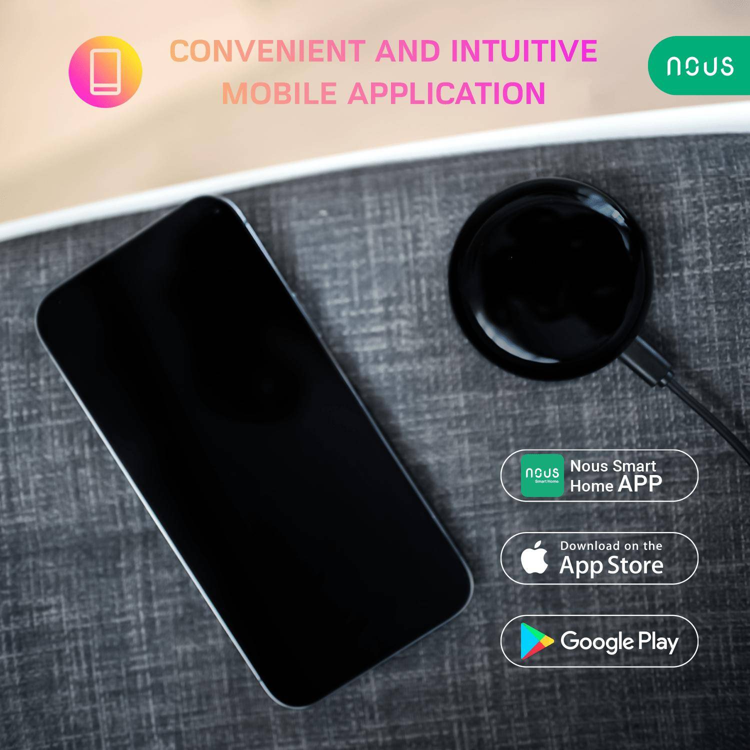 Nous L5 Smarte WLAN Universal-Fernbedienung