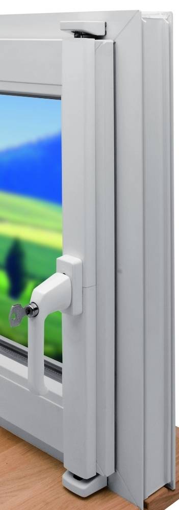 Format Fenstergriff zur Stangenverriegelung 200 NM 10mm Nocken gleichschl braun