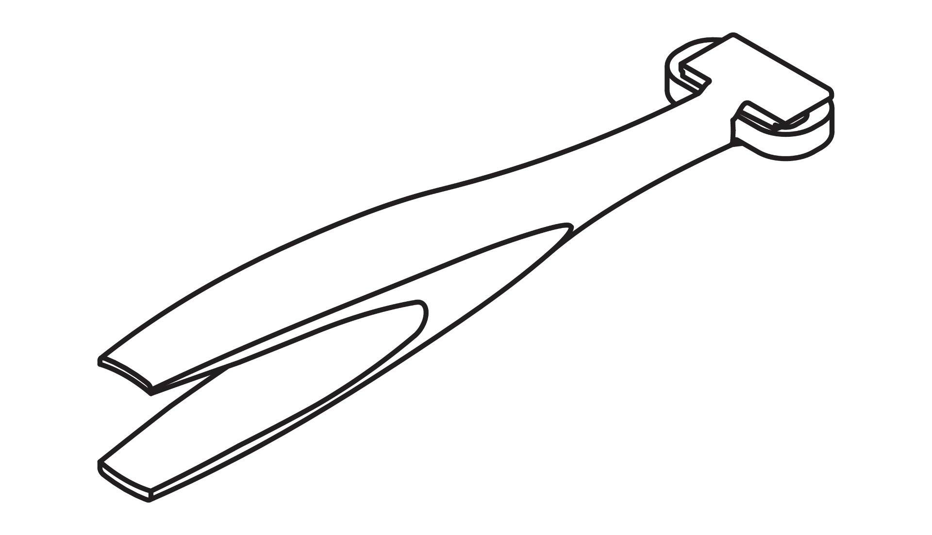 Hawa Schienenreiniger, Kunststoff