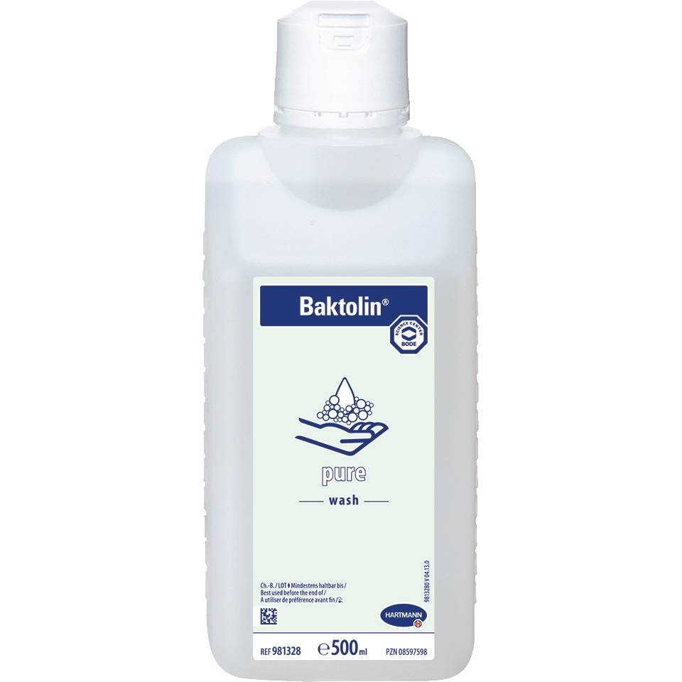 HARTMANN Waschlotion Baktolin® pure, zur milden Reinigung, 500ml/Flasche