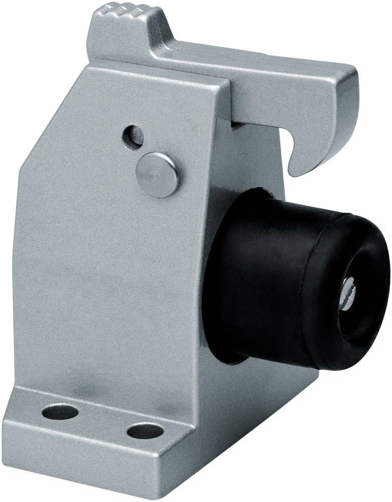 Format Türfeststeller Boden Dämpfung/Feststellhaken/Ausstellfunktion silber lack