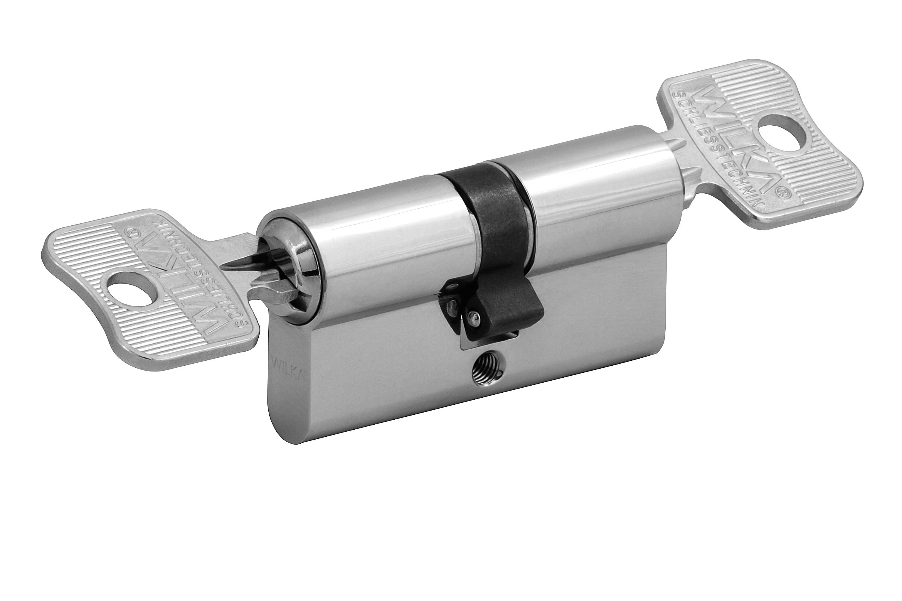 WILKA Profilzylinder 1463 Mmv N+G, 45-50 mm