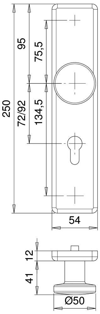 edi Alu-Sch-WG ES0 Lana kt. L-schild 12mm 8/72 PZ TS35-45mm 137/K7 8756Z/K7 F01
