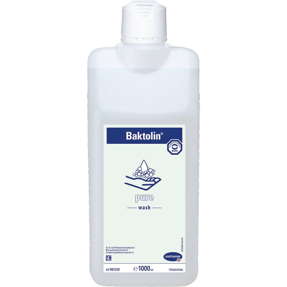 HARTMANN Waschlotion Baktolin® pure, zur milden Reinigung, 1000ml/Flasche