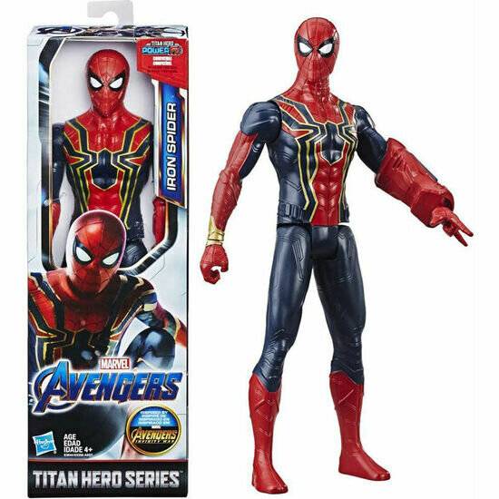 Hasbro Marvel Avengers Iron Spider Titan Held Figur 30cm