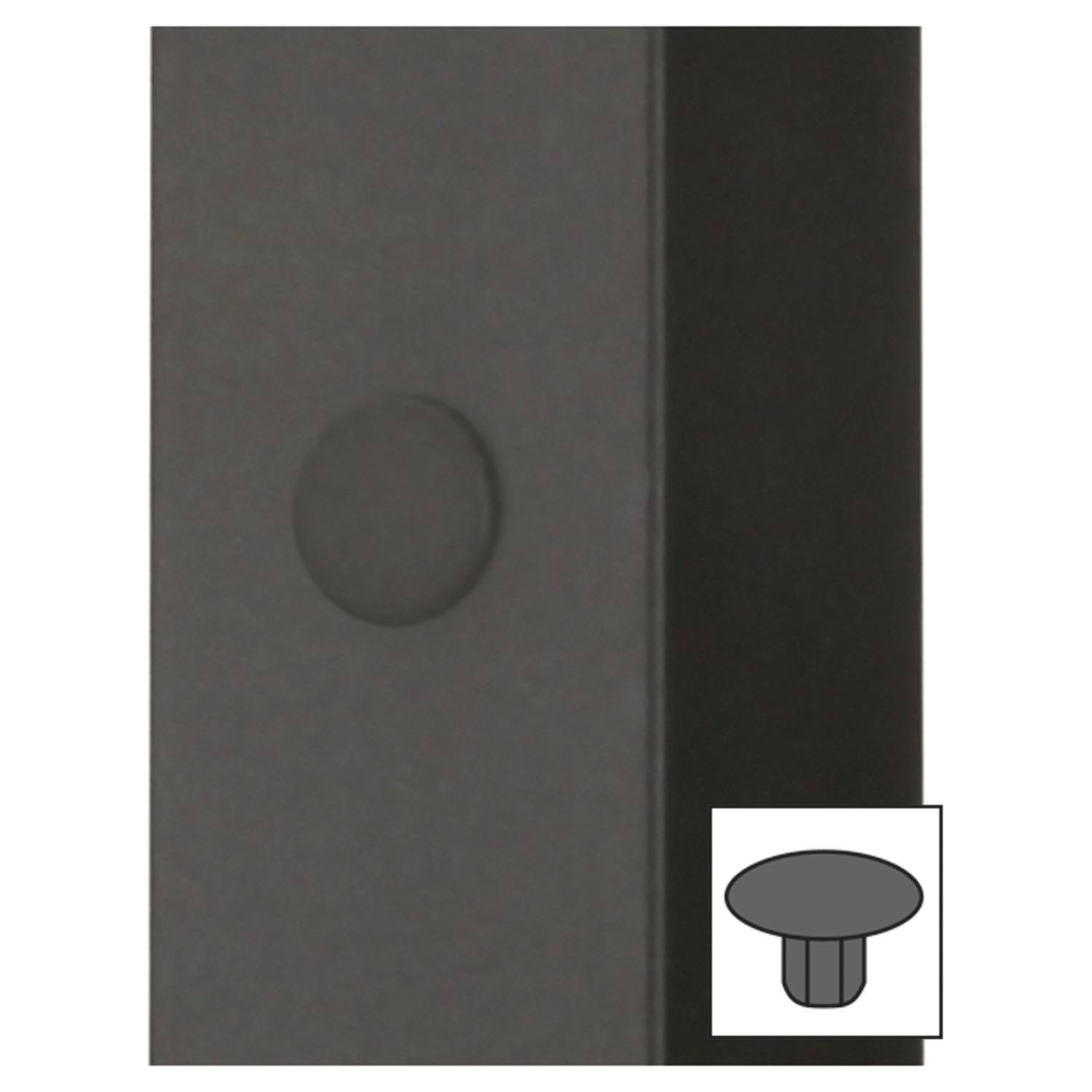 Cadro Abdeckkappe Gewindestift M5 schwarz